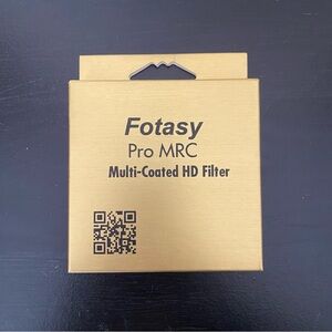Fotasy MRC UV 49mm 18 Layer Ultra Thin Multi-Coated HD Lens Filter Super Slim